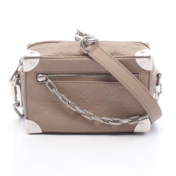 LOUIS VUITTON Mini soft trunk crossbody chain Shoulder Bag M13868 leather used