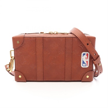 LOUIS VUITTON NBA Soft Trunk Shoulder Crossbody Bag M80549 Monogram Taurillon