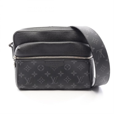 LOUIS VUITTON Outdoor Messenger PM Shoulder crossbody Bag M30233 Taigarama Noir