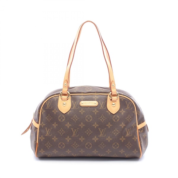 LOUIS VUITTON Montorgueil PM Shoulder hand Bag M95565 Monogram leather Used