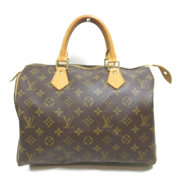 LOUIS VUITTON Speedy 35 Boston Hand Bag M41524 Monogram Canvas Used LV Women