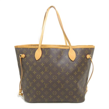 LOUIS VUITTON Neverfull MM Shoulder Tote Bag M40156 Monogram Used LV women
