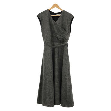 Dior Dress One piece wool silk Gray Used Women size 44
