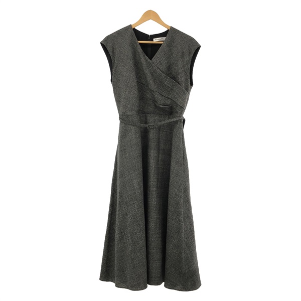 Dior Dress One piece wool silk Gray Used Women size 44