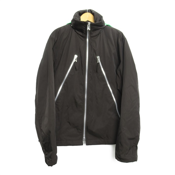 BOTTEGA VENETA Blouson Jacket Nylon Black Used mens #XS