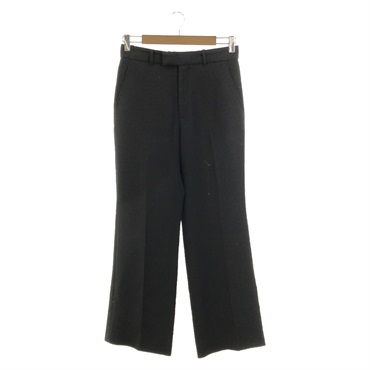 GUCCI Pants Trousers silk Wool Black Used Women #38