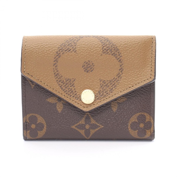 LOUIS VUITTON Portefeuille Zoe Tri-fold wallet M80725 Monogram Giant Reverse LV