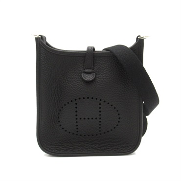 HERMES Evelyne TPM 16 Amazon Shoulder crossbody Bag B Taurillon Clemence SHW