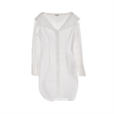 ETRO Dress cotton White Used Women size 38