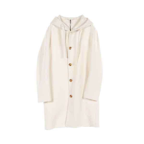 LARDINI coat wool White Used Women #46