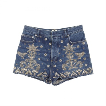 Christian Dior Denim short pants F38 7A22452X1315 cotton Blue Used