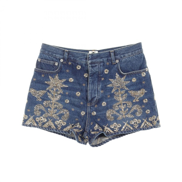 Christian Dior Denim short pants F38 7A22452X1315 cotton Blue Used