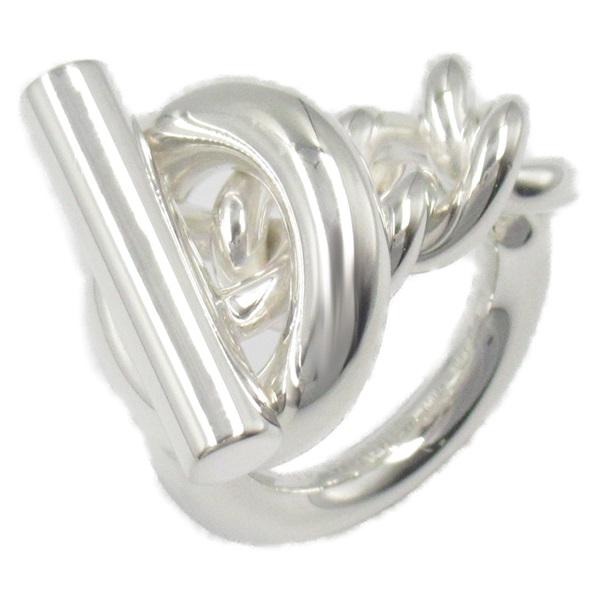 HERMES echappe ring #4.25 US size Silver925 Used