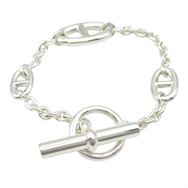 HERMES Farandole Bracelet Silver925 Silver Used Women