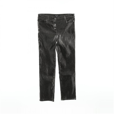 CHANEL Pants jeans #42 P59966V36929 cotton Nylon black Used Women