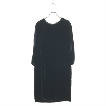 FENDI Tunic Dress FD7944C07 Rayon Black Used Women #42