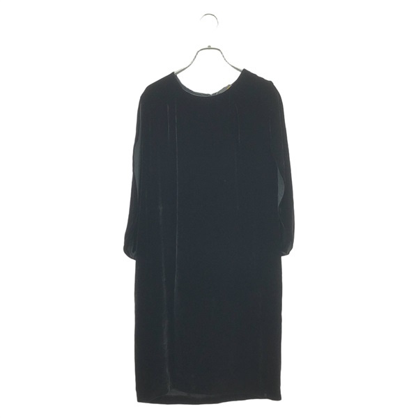 FENDI Tunic Dress FD7944C07 Rayon Black Used Women #42