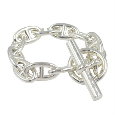HERMES Chaine dancre GM Bracelet 11 links 14.5cm Silver925 Silver