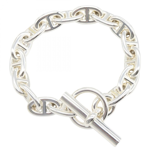 HERMES Chaine dancre MM 16 links Bracelet Silver925 Used unisex