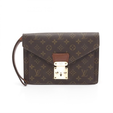 LOUIS VUITTON Serie Dragonne business clutch bag M50210 Monogram canvas Used LV