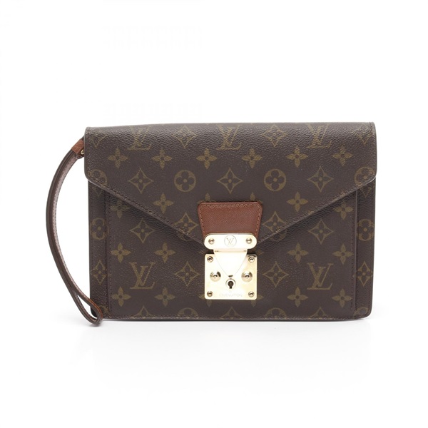 LOUIS VUITTON Serie Dragonne business clutch bag M50210 Monogram canvas Used LV