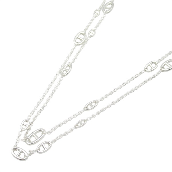 HERMES Chaine d'Ancre Farandole Necklace Silver925 unisex