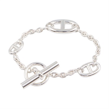 HERMES Farandole Bracelet Silver925 Used Women