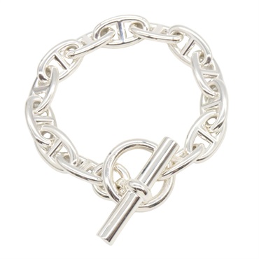 HERMES Chaine d'Ancre GM 13 links Bracelet Silver925 Used unisex