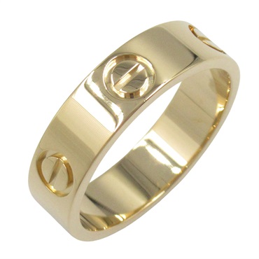 CARTIER Love Ring 18KYG Yellow Gold Used unisex US size 7.25 #55