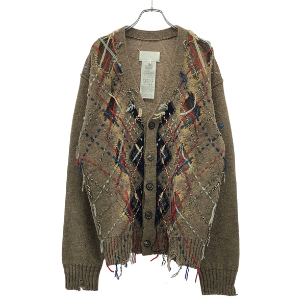 Maison Margiela cardigan Sweater wool Beige Size M Used mens
