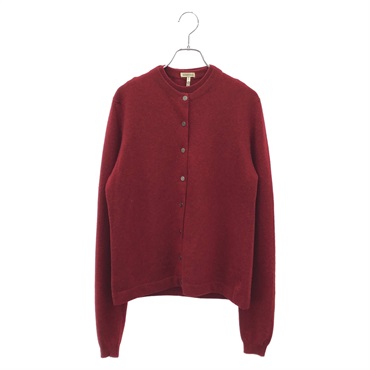 HERMES knitwear Vest cardigan set cashmere Red Used Women size ME/SM