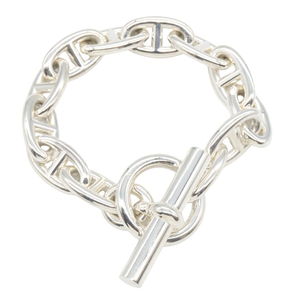 HERMES Chaine dancre GM Bracelet 12 links Silver925 Silver Used unisex