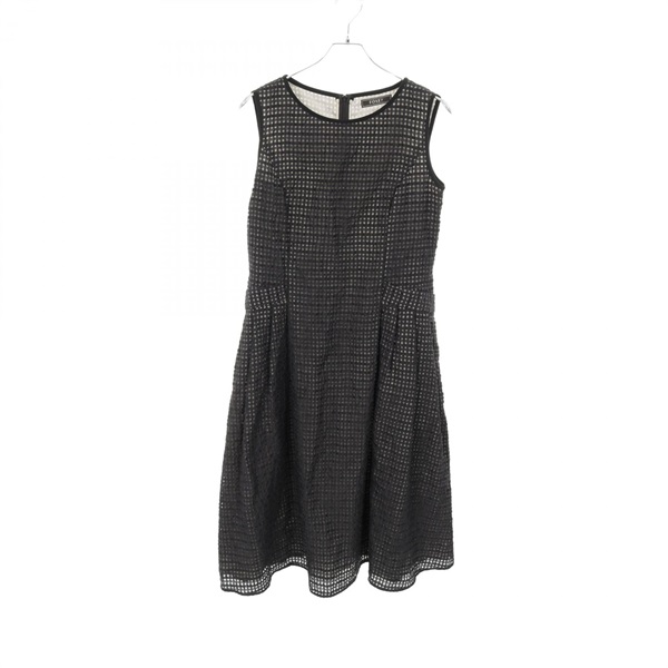 FOXEY Lgende Dress #42 sleeveless 44361 cotton Rayon Black Used Women