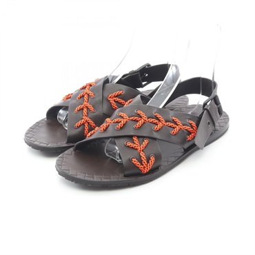 BOTTEGA VENETA Sandals leather Brown Size 40 Used mens
