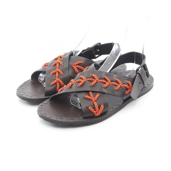 BOTTEGA VENETA Sandals leather Brown Size 40 Used mens