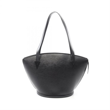 LOUIS VUITTON Sunjac Shopping Shoulder Bag M52262 Epi Leather Black Used Women