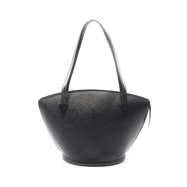 LOUIS VUITTON Sunjac Shopping Shoulder Bag M52262 Epi Leather Black Used Women