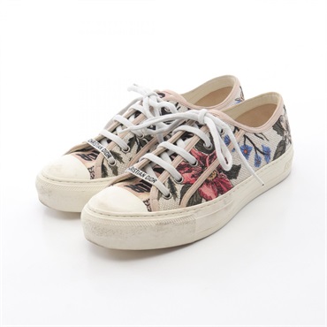 Christian Dior WALK'N'DIOR sneakers DC0222 canvas White Multicolor Women #39