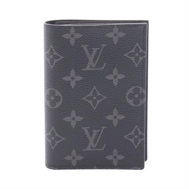 LOUIS VUITTON Couverture Passeport NM Holder Card Case M64501 Monogram eclipse