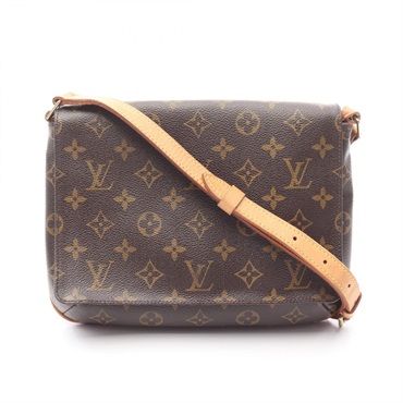 LOUIS VUITTON Musette Tango Long Strap Shoulder Bag M51388 Monogram canvas Used