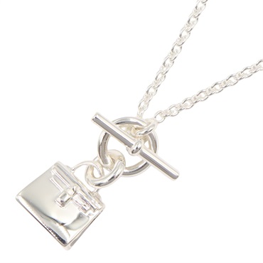HERMES Amulet Kelly Necklace Pendant Silver925 Used women