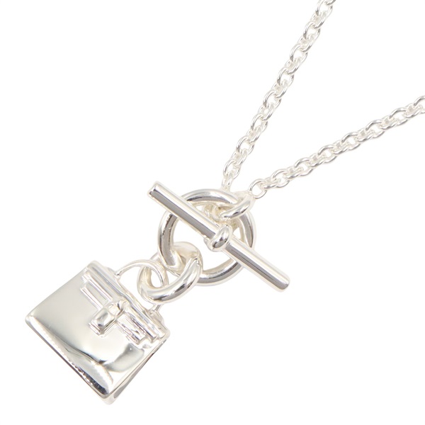 HERMES Amulet Kelly Necklace Pendant Silver925 Used women