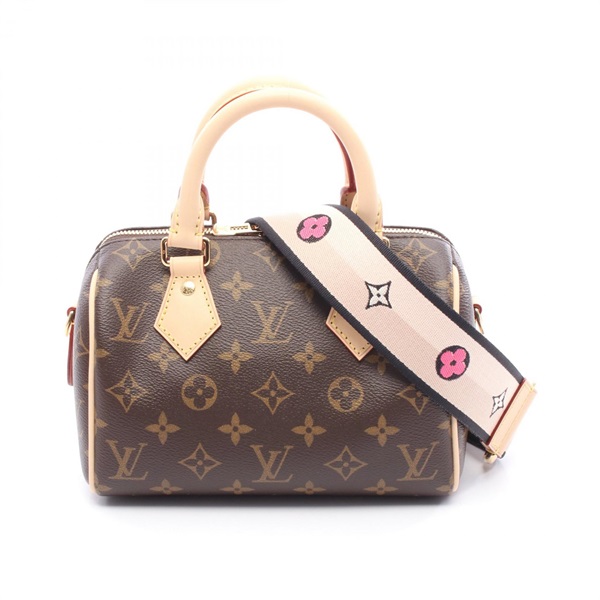 LOUIS VUITTON Speedy Bandouliere 20 Shoulder Handbag M46234 Monogram Canvas Used