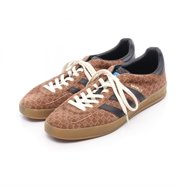 GUCCI × adidas GAZELLE sneakers shoes leather Brown Black mens US size #11