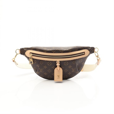 LOUIS VUITTON High Rise Waist Bum bag M46784 Monogram canvas Brown Used Women LV