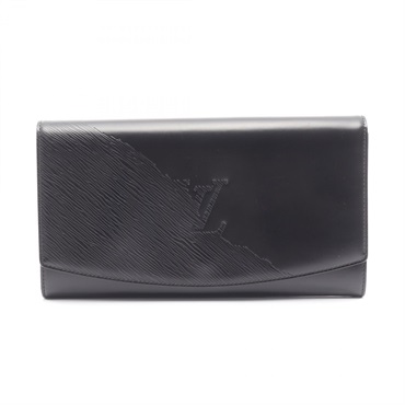 LOUIS VUITTON Aegean business second clutch bag M63962 Opera leather noir used