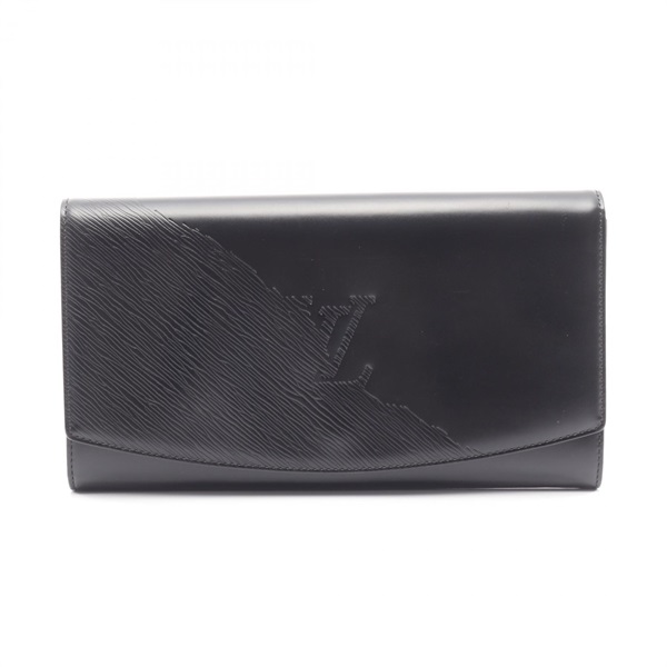 LOUIS VUITTON Aegean business second clutch bag M63962 Opera leather noir used