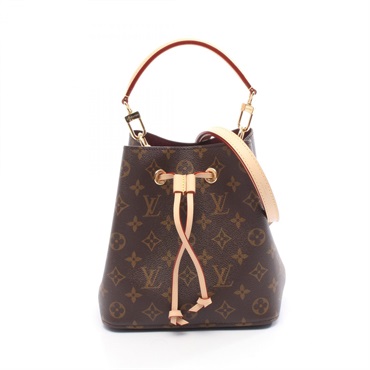 LOUIS VUITTON NeoNoe BB crossbody Handbag M46581 Monogram leather Brown Used