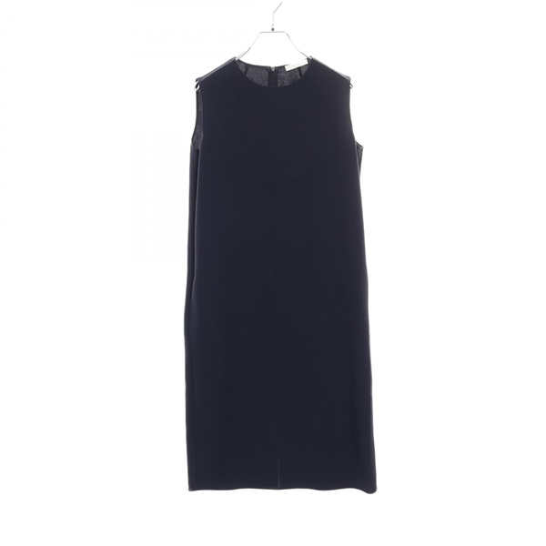THE ROW Dress sleeveless XS size Triacetate Navy Used Women
