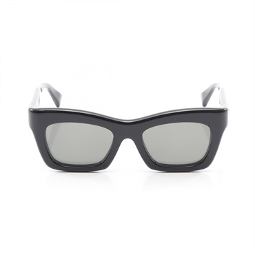 GUCCI Sunglasses eyewear Plastic Black Used Women